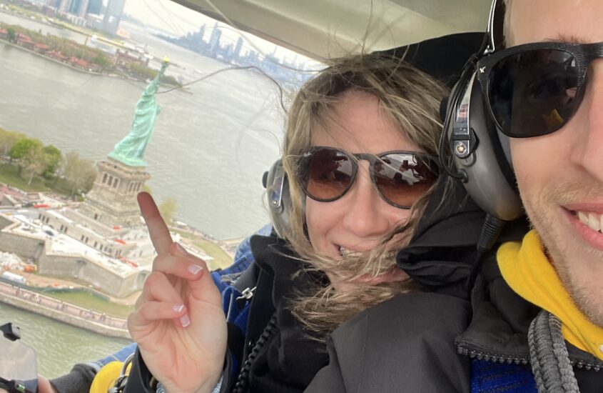 S helikopterjem čez New York: Nepozabno doživetje